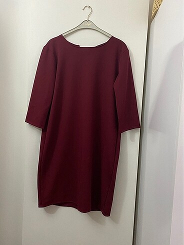 Bordo elbise