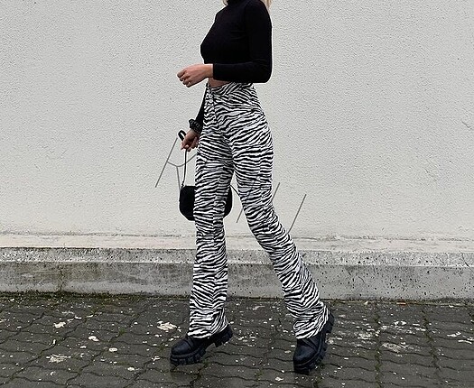İspanyol zebra pantolon