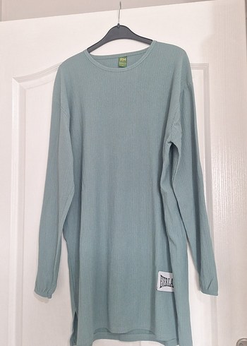 Gri Renk Basic Hamile Uzun Kollu Tişört - Görsel 2