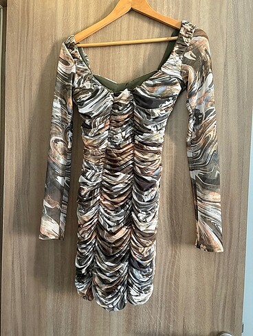 Zara ZARA MİNİ TÜL ELBİSE