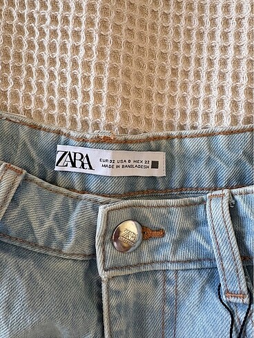 Zara Zara Mini Denim Şort