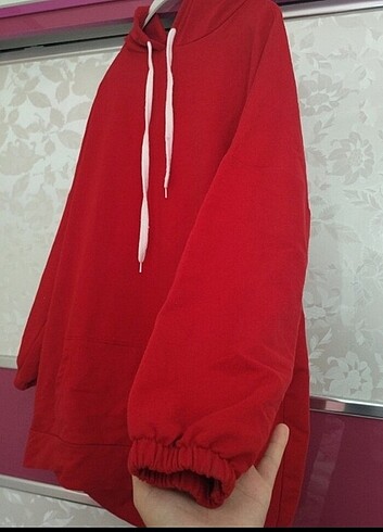 m Beden kırmızı Renk Kırmızı sweatshirt