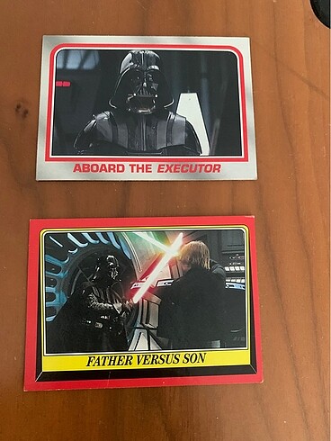 Star wars kartları