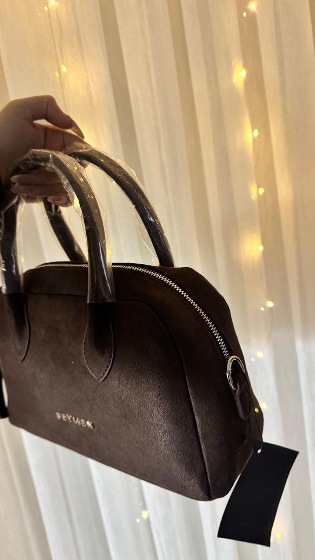 Beymen Kahverengi Deri Kadın Çanta - Görsel 3