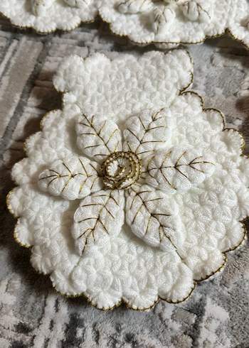 Dantel İşlemeli çeyizlik lif takımı - Görsel 2