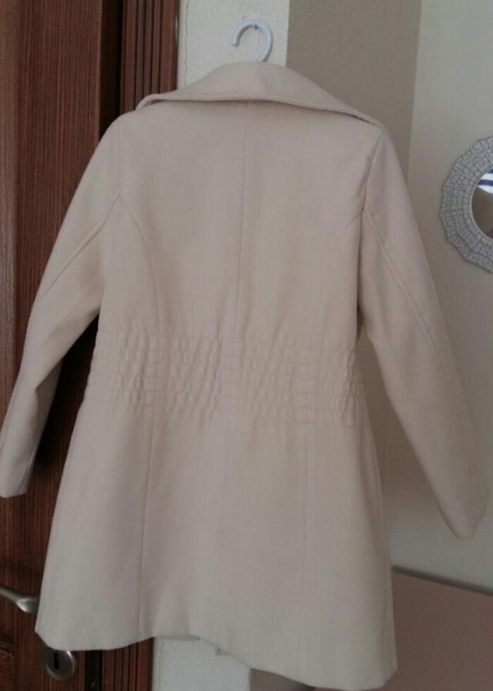 Kız çocuk kaşe mont - Görsel 2