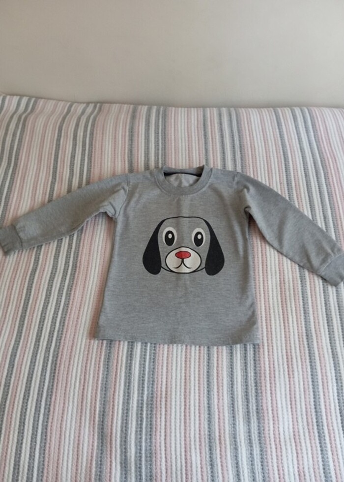 Erkek çocuk mevsimlik uzunk kollu tişört  - Görsel 3