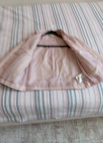 Koton kids kız çocuk deri ceket  - Görsel 6