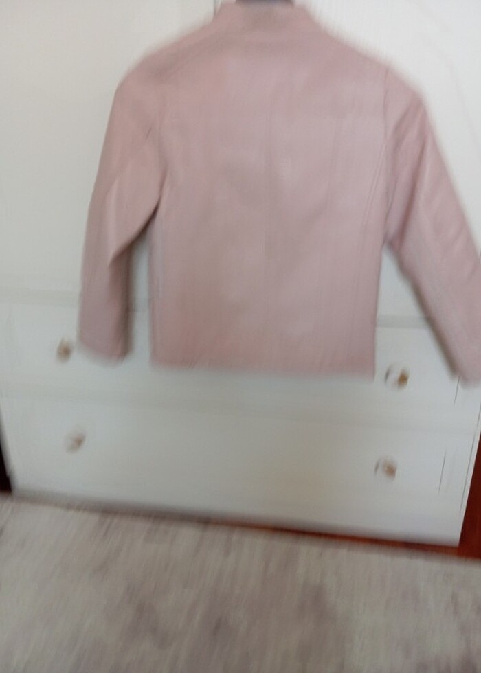 Koton kids kız çocuk deri ceket  - Görsel 4