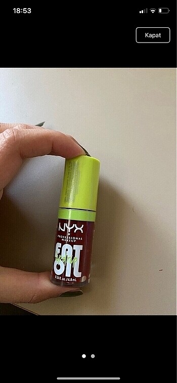 Nyx lipglos