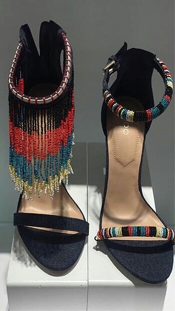 Aldo Aldo Denim Topuklu Sandalet