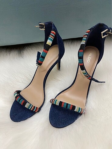 Aldo Aldo Denim Topuklu Sandalet