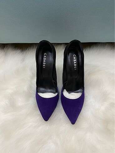 Diğer Mor Tasarım Topuklu Stiletto