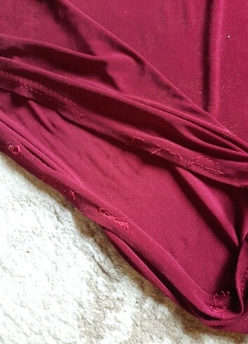 xl Beden bordo Renk Bordo bol paça pantolon
