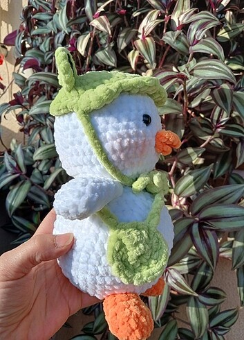 Beden Amigurumi şapkalı,çantalı Civciv