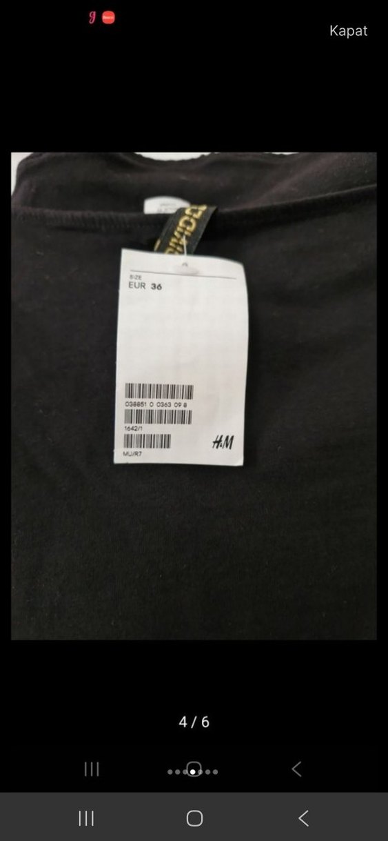 Siyah Payetli Straplez Mini Büstiyer - Görsel 3