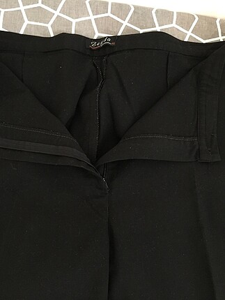 52 Beden siyah Renk Kumaş pantolon