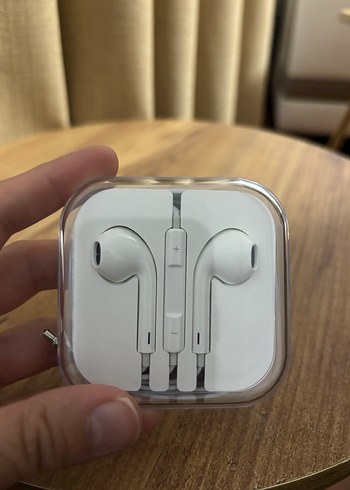 Beyaz Kulak İçi Kablolu Kulaklık - Görsel 2