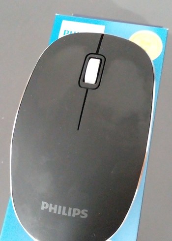 Philips Mavi Kablolu Mouse