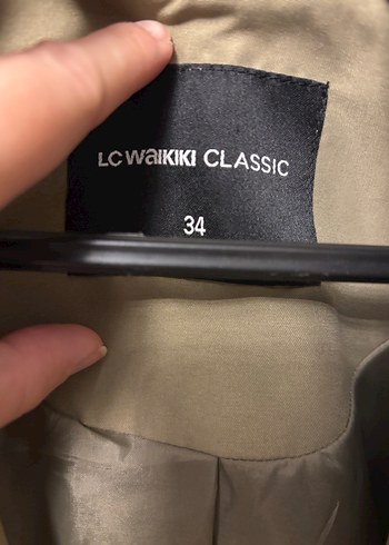 Bej Midi Kadın Trençkot - Görsel 3