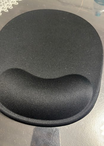 Siyah Ergonomik Mouse Pad - Görsel 2