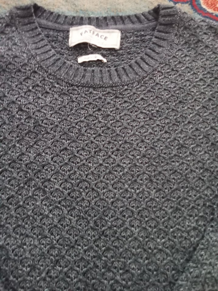 Gri Örgü Kadın Uzun Kollu Kazak - Görsel 5