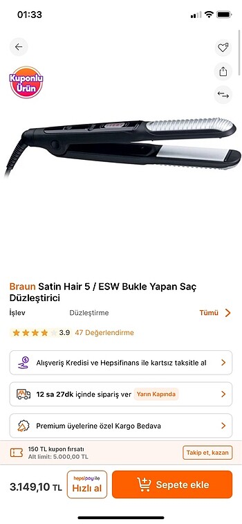 Braun satin hair 5