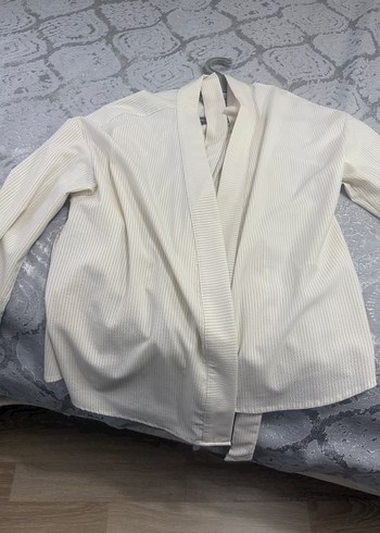 Beyaz Uzun Kollu tunik - Görsel 2