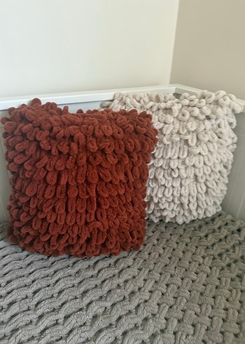 Nakışlı Bohem Gri Dekoratif Yastık - Görsel 6