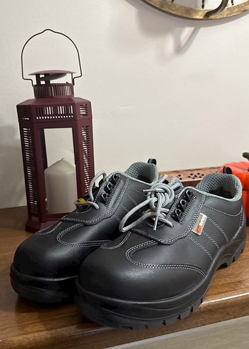 Erkek Siyah Gri Bağcıklı Outdoor Ayakkabı - Görsel 4