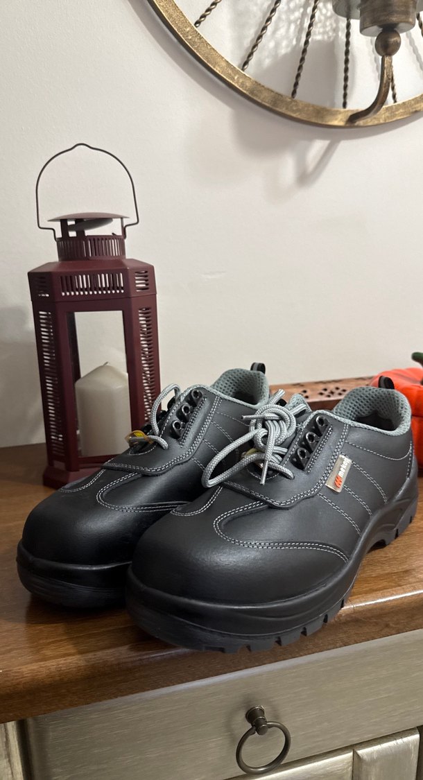 Erkek Siyah Gri Bağcıklı Outdoor Ayakkabı - Görsel 4