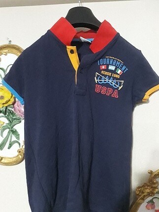 U.S Polo Assn Polo Yaka 9 10 Yaş