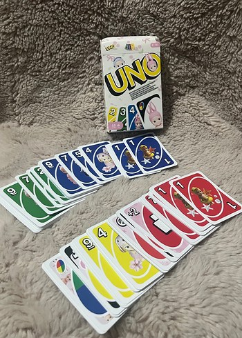 UNO Kart Oyunu - Çok Renkli - Görsel 3