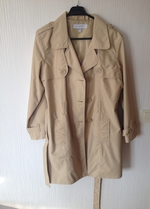 COLLEZİONE KREM RENGİ TRENCHCOAT