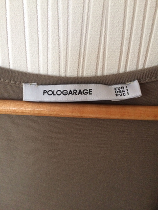Polo Garage Polo Garage Vizon Rengi Pamuk Askılı Bluz
