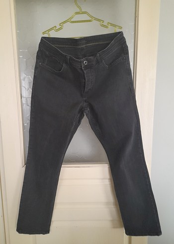 SiyahErkek Regular Fit Kot Pantolon - Görsel 5