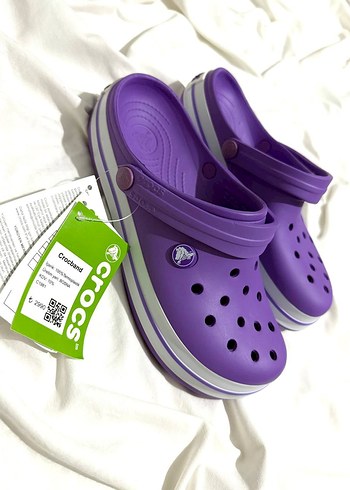 Mor Velcro Kız Terlikleri Renkli Desenli - Görsel 3