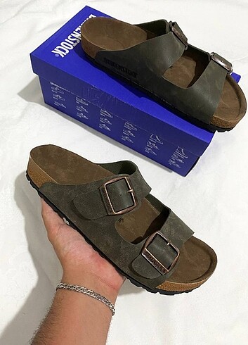 Birkenstock Birkenstock Arizona Haki ???? 36 37 38 39 40 41 42 43 44 Numara