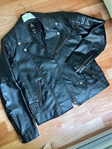 Mavi Jeans Biker Deri Ceket