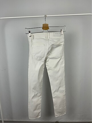 34 Beden beyaz Renk Şık pantolon