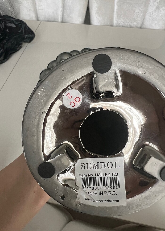 Mumluk vazo şamdan - Görsel 3