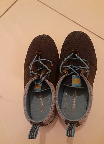 34 Beden lacivert Renk Orijinal Timberland erkek çocuk spor ayakkabısı 