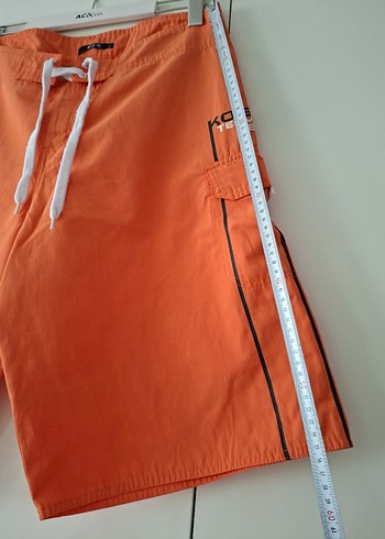 xl Beden Turuncu Erkek plaj Şort