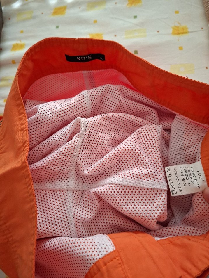 Turuncu Erkek plaj Şort - Görsel 5