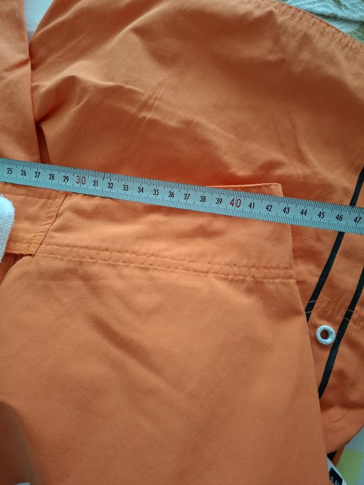 Turuncu Erkek plaj Şort - Görsel 4