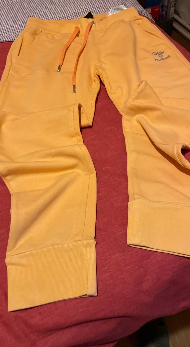 Bayan  turncu resimde öyle çıkmışRahat Kesim Eşofman Altı - Görsel 4