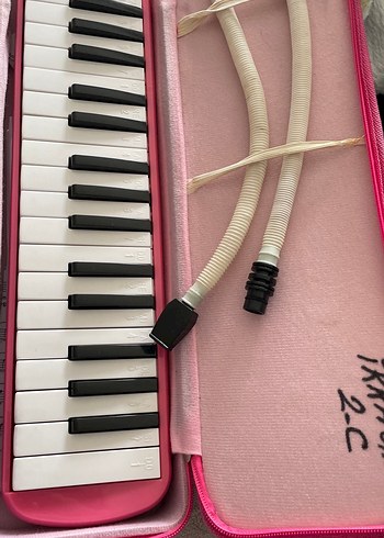 Pembe Melodika ve Taşıma Çantası - Görsel 3