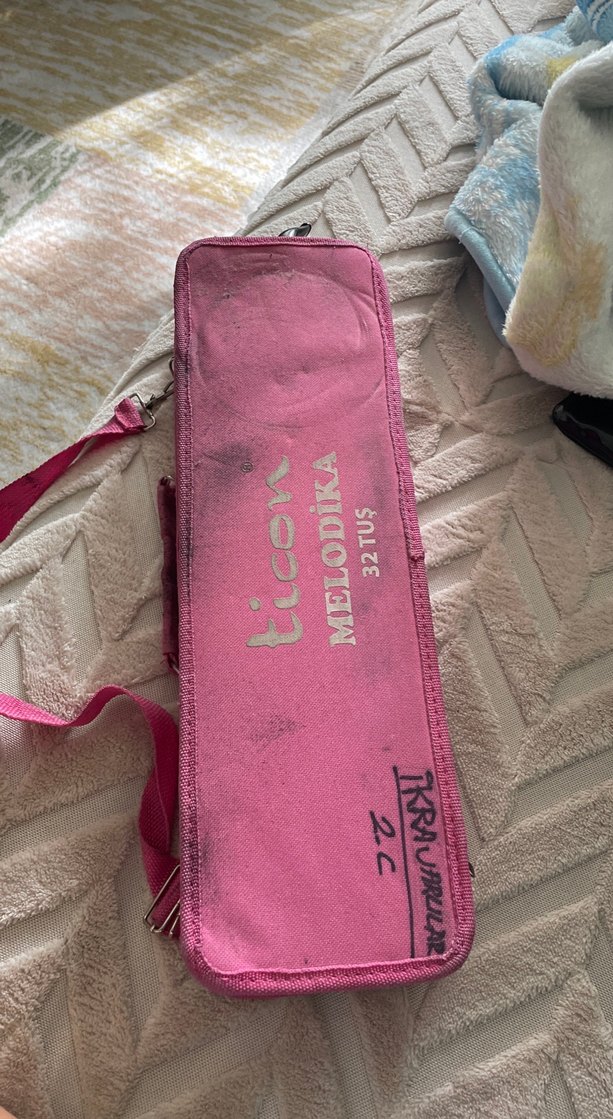 Pembe Melodika ve Taşıma Çantası - Görsel 4
