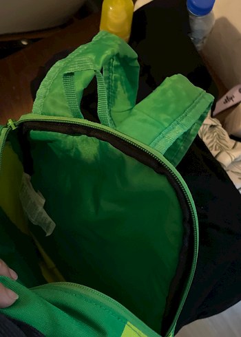 Sarı Fermuarlı Kadın Sırt Çantası - Görsel 2