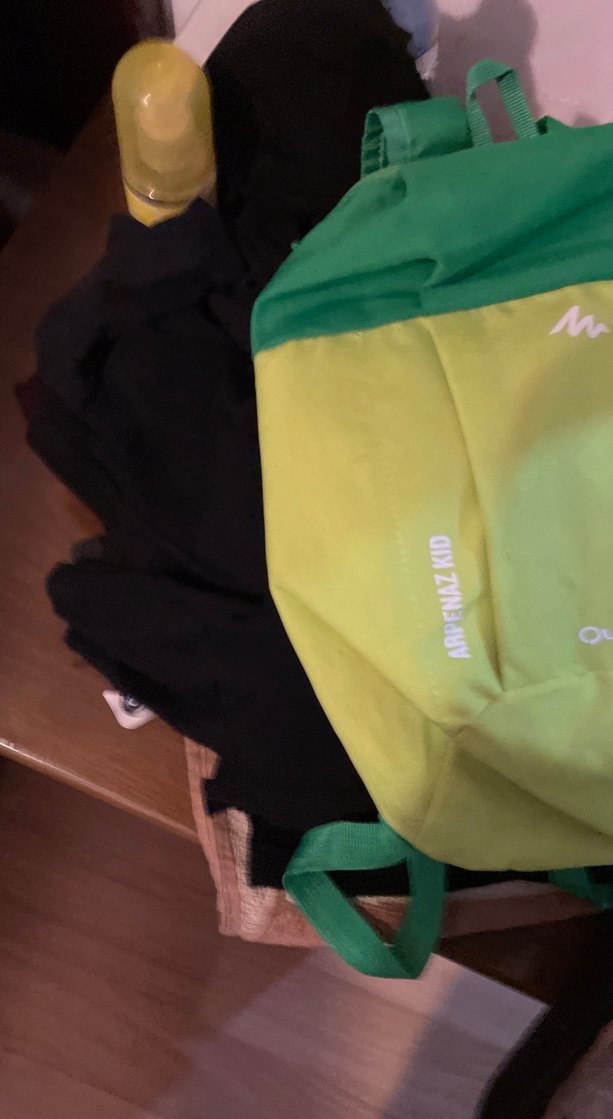 Sarı Fermuarlı Kadın Sırt Çantası - Görsel 3